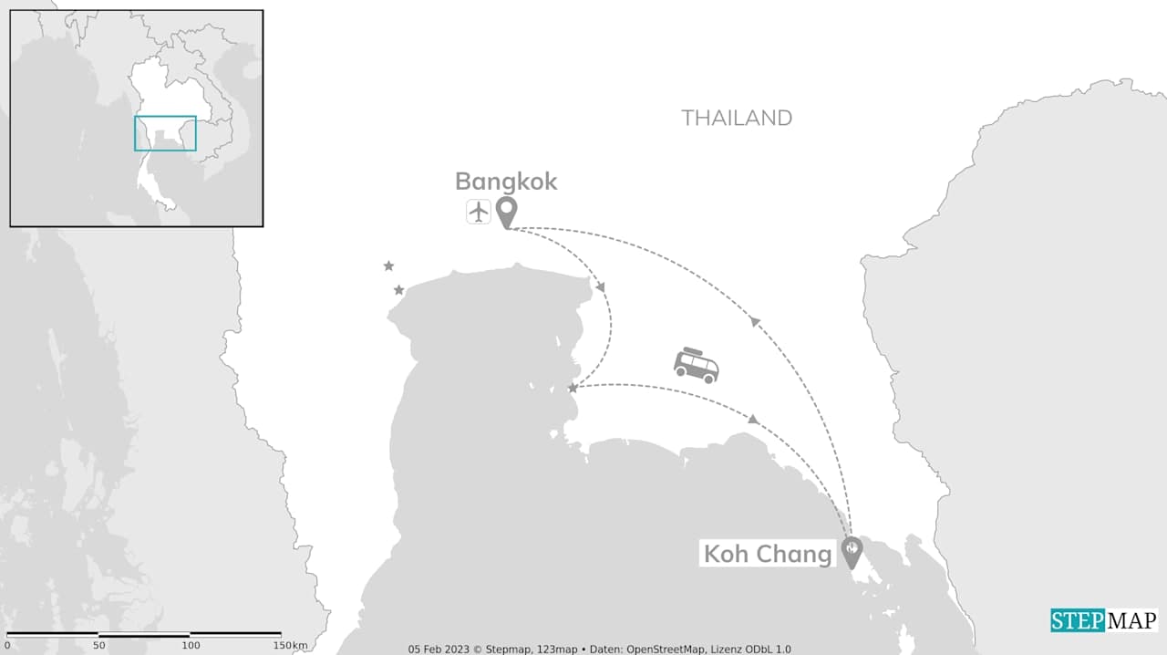 Bangkok & Koh Chang: tempels, tuktuks & stranden