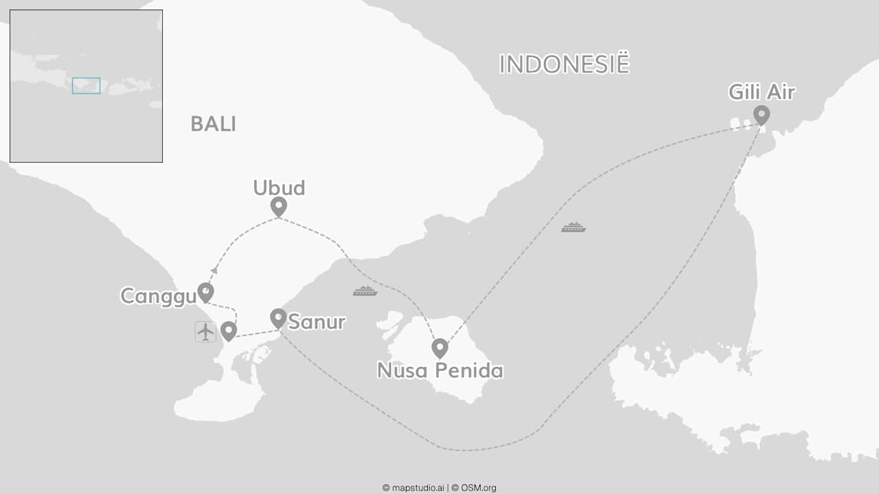 2 for 1 Bali: eilandhoppen met Nusa Penida & Gili
