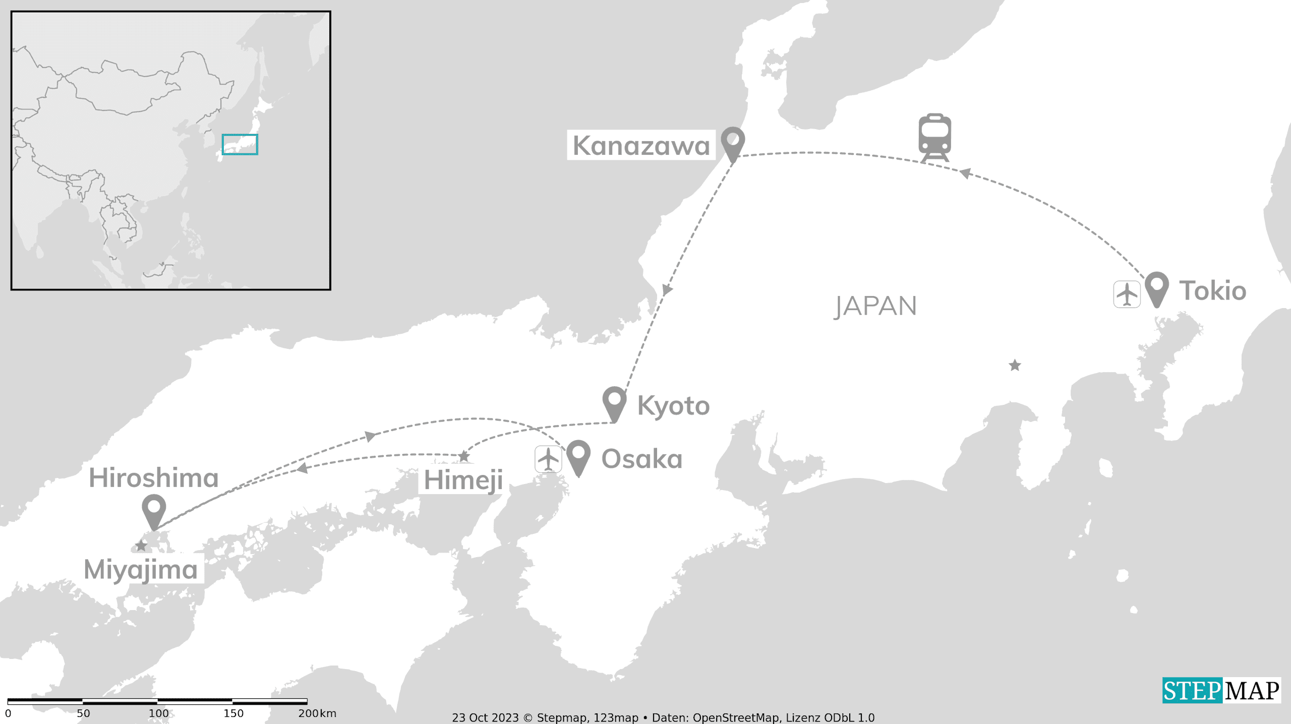 Ontdek Japan: Tokiotoren, rode torii & samoerai