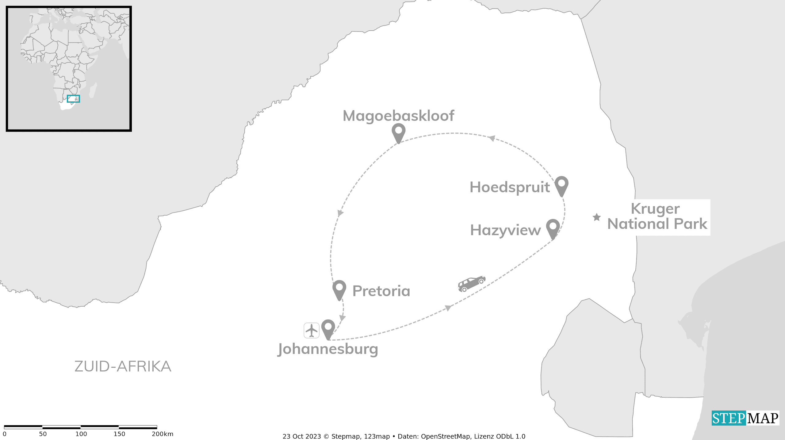 Zuid-Afrika roadtrip: via Kruger naar tentsafari