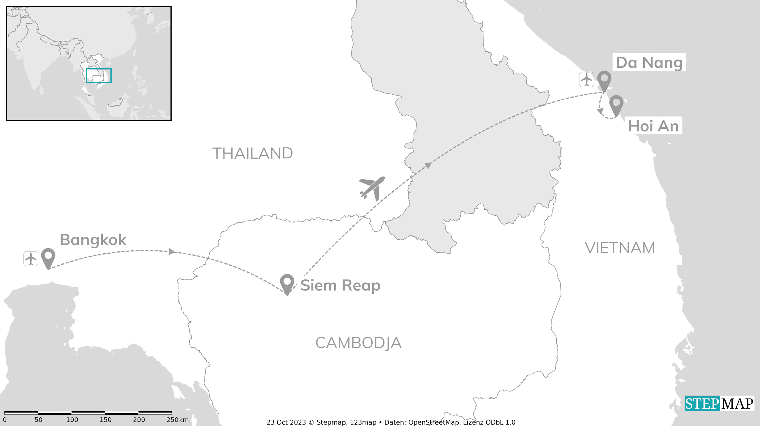 Azië countryhoppen: Thailand, Cambodja & Vietnam