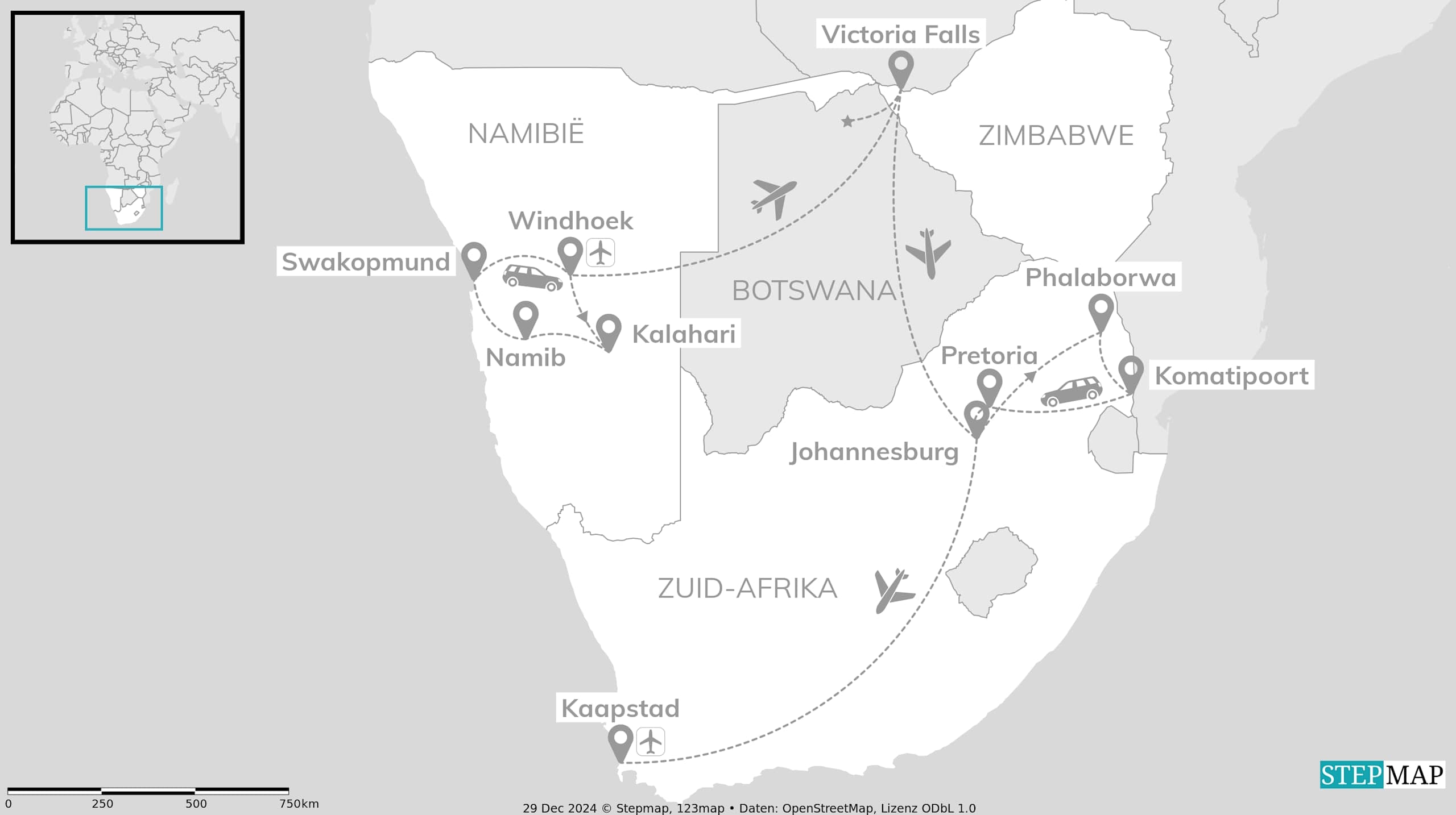 All around Afrika: wildlife & woestijndromen