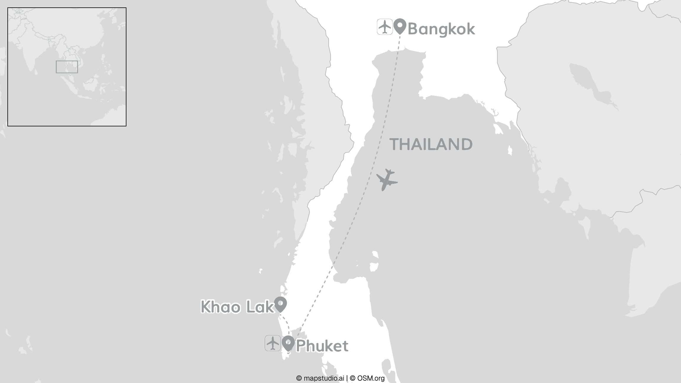 Bangkok & Khao Lak: tempels, tuktuks, stranden